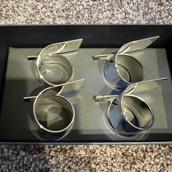 Wedgwood Dining Wedgwood Silver Napkin Rings Nib Poshmark